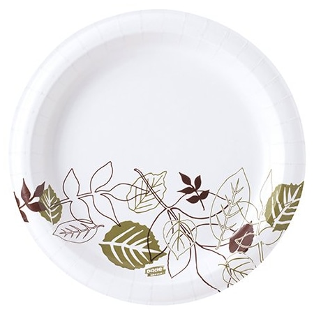 Bsc Preferred Dixie Paper Plates - 9'' Heavyweight, White, 500PK BUY00039710